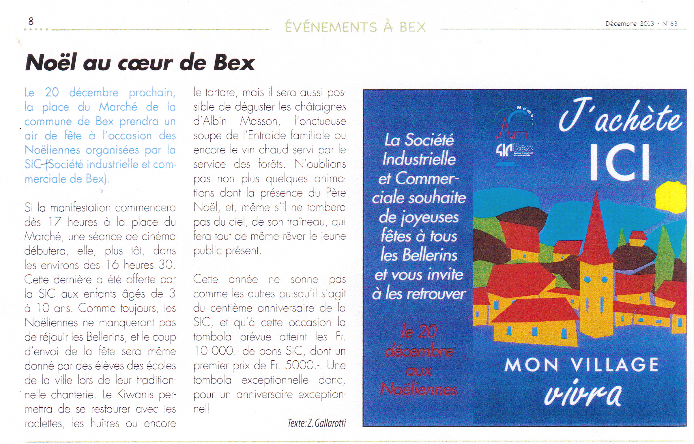 SIC NOEL 2013 LE POINT CHABLAIS